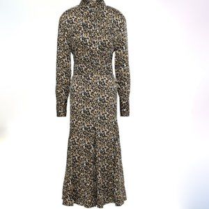 XXS Equipment Lenora Leopard Midi Never worn